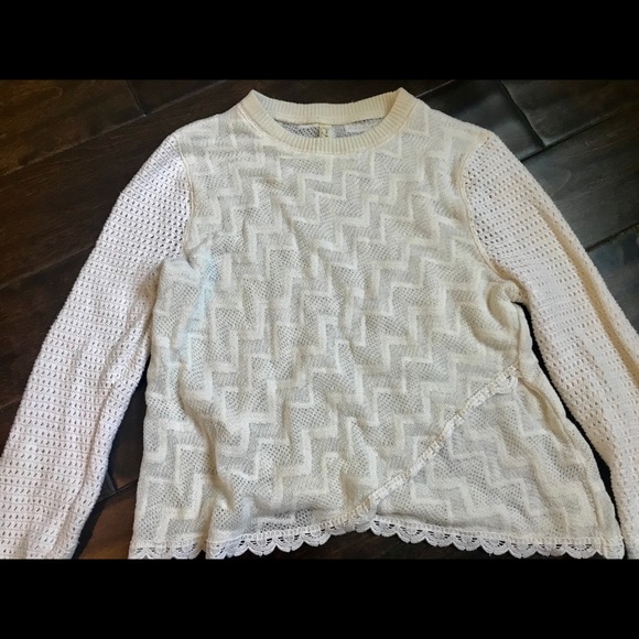 🎉HP🎉[Free People] Sheer Knit Sweater - Picture 5 of 8
